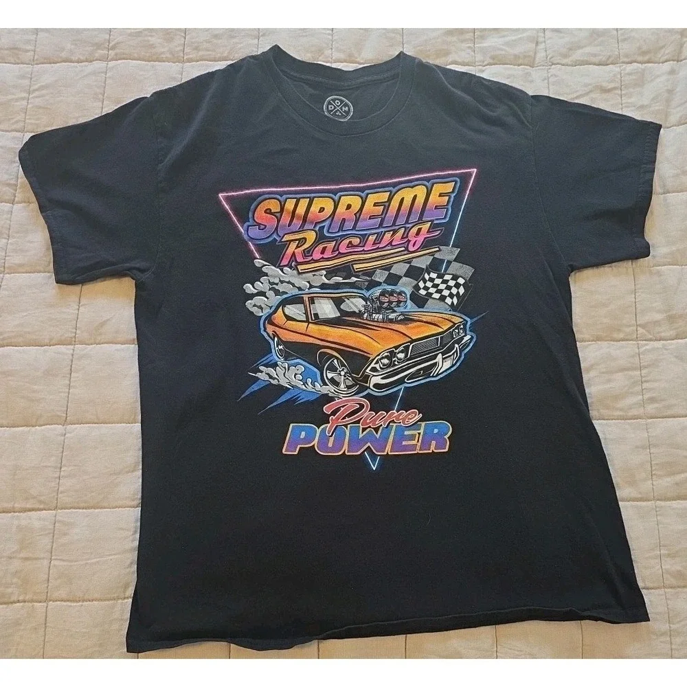 DOM Supreme Racing Pure Power T-Shirt Size Large - Picture 1 of 6